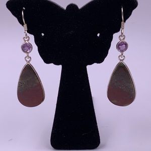 Carolyn Pollack Genuine Stone Earrings